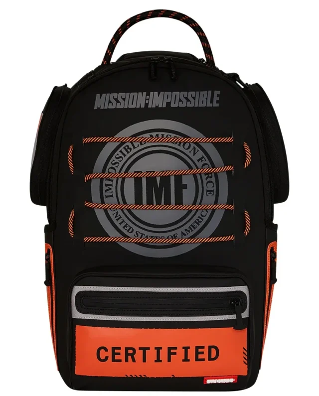 SPRAYGROUND MISSION IMPOSSIBLE IMF CERTIFIED SPECIAL OPS BACKPACK B7020 27 cm x 45 cm x 15 cm