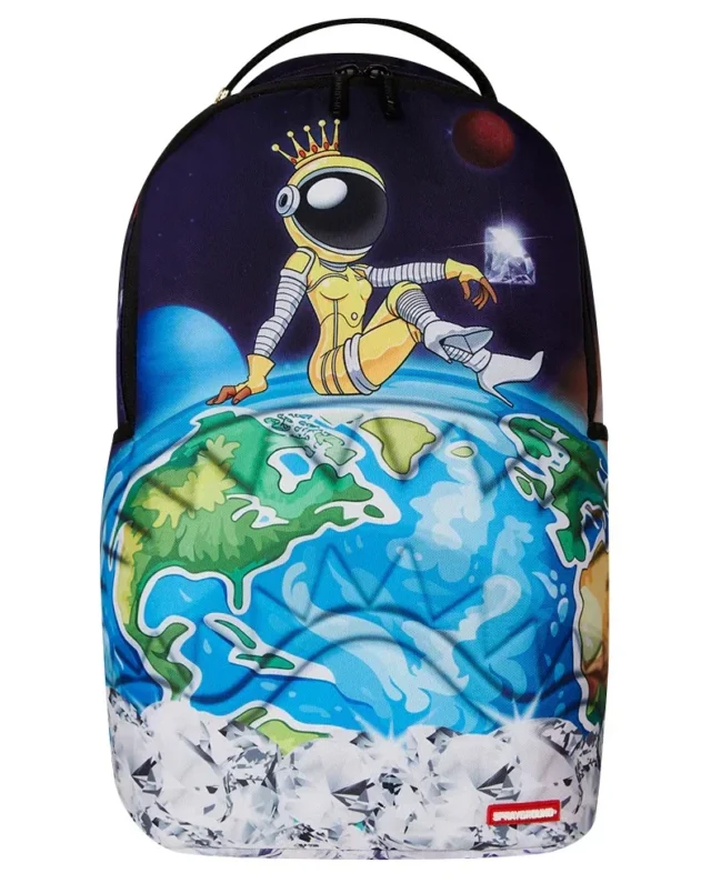SPRAYGROUND NEW CHARACTER GALAXY DESIGN DLXR BACKPACK B7074 27 cm x 45 cm x 15 cm