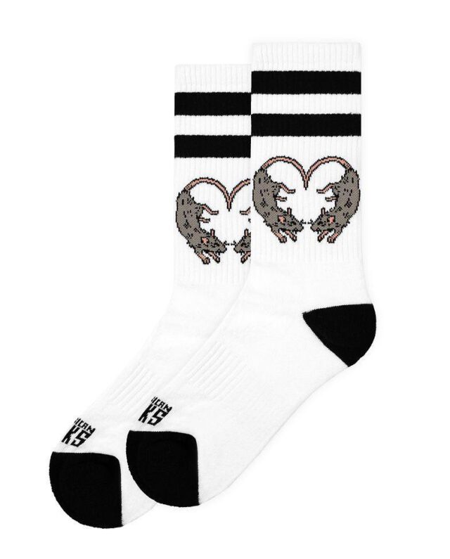 American Socks Love Bite Mid High O/S AS555