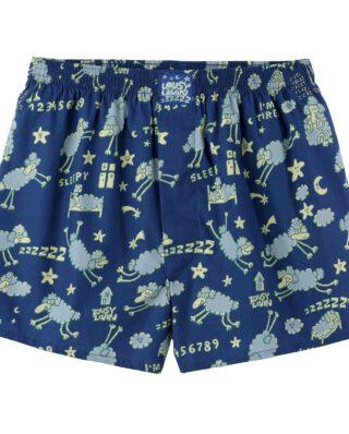 Lousy Livin Boxershorts Sheep True Blue LUUWSHE - Lousy Livin