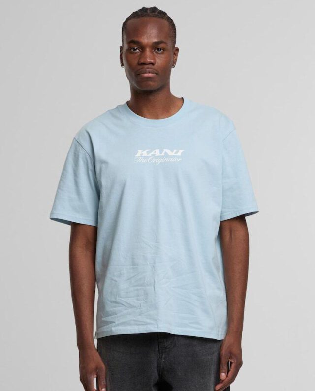 KARL KANI KANI ORIGINATOR T-SHIRT BLUE KM253-025-1 - KARL KANI