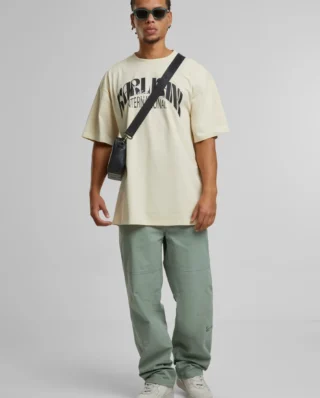KARL KANI SIGNATURE INTERNATIONAL T-SHIRT BEIGE KM252-052-3 - KARL KANI