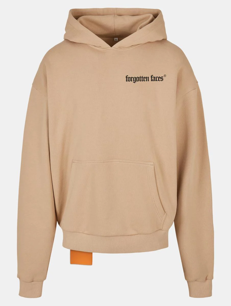 Forgotten Faces Camouflage Ultra Heavy Oversized Box Hoodie Union Beige FOF0039-03738 - Image 4