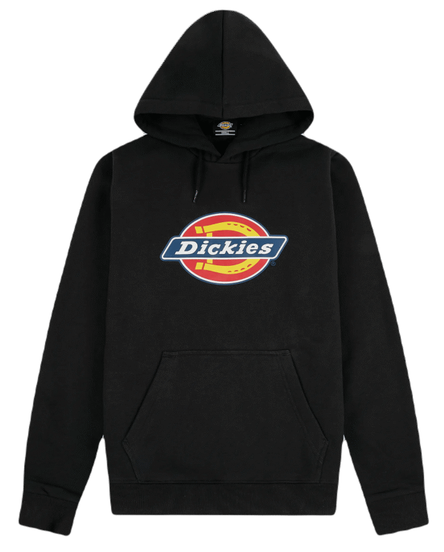 fdjdfjf Dickies Icon Logo Hoodie Black DK0A4XCBBLK1 - DICKIES