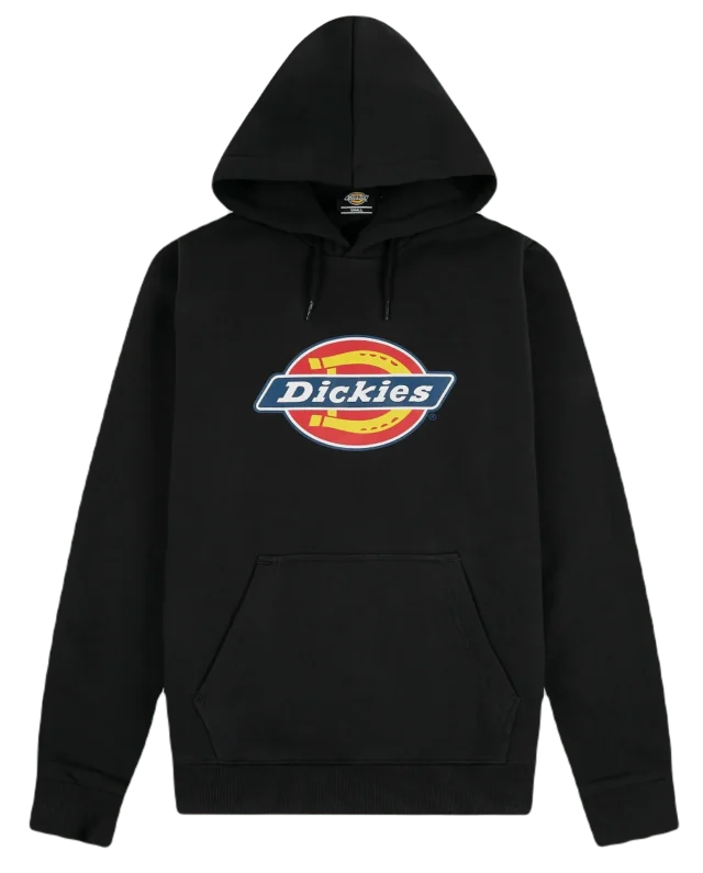fdjdfjf Dickies Icon Logo Hoodie Black DK0A4XCBBLK1 - DICKIES
