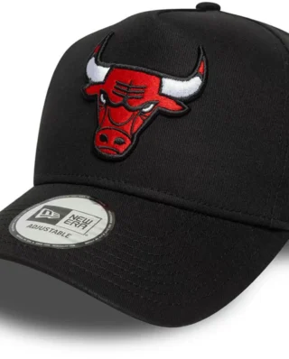 New Era Side Patch Eframe Chicago Bulls Black 60758976