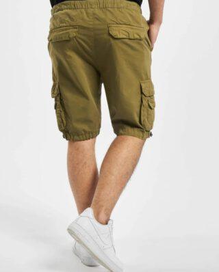 URBAN CLASSICS DOUBLE POCKET CARGO SHORTS TB3699 SUMMEROLIVE - UrbanClassics
