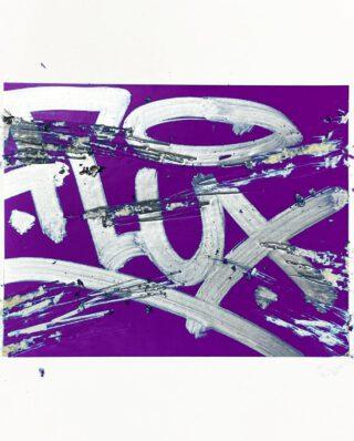 FLUX EGGSHELL STICKERS 50 PCS PURPLE - FLUX