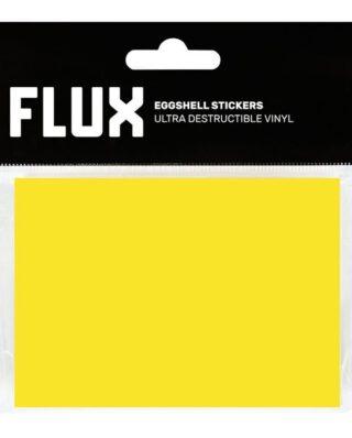 FLUX EGGSHELL STICKERS 50 PCS 7.4 x 10.5 CM YELLOW