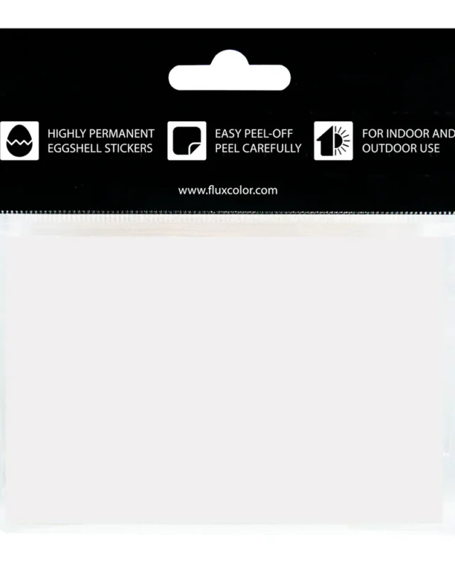 FLUX x TagsAndThrows Bombing With Eggshell Stickers 50 pcs - FLUX