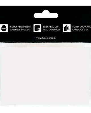 FLUX Eggshell Stickers 50 pcs Stains Ltd. Edition 7,4 x 10,5 cm - FLUX