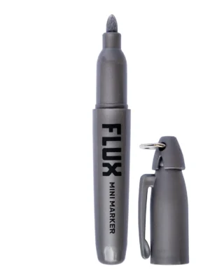FLUX Mini Marker Keychain Silver 2-3 mm