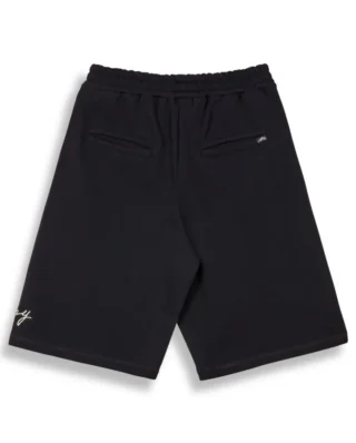 Grimey Savage Domain French Terry Baggy Sweatshorts Black GBSS189-BLK - GRIMEY