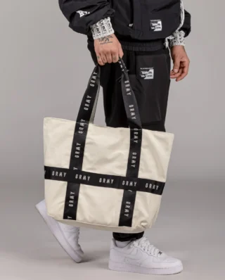 Grimey Snow Fox Canvas Tote Bag GCTB138 - GRIMEY