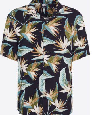 URBAN CLASSICS BLOSSOMS RESORT SHIRT - UrbanClassics