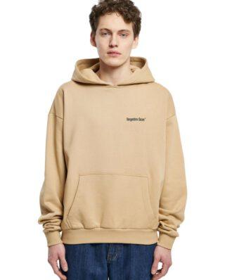Forgotten Faces Camouflage Ultra Heavy Oversized Box Hoodie Union Beige FOF0039-03738
