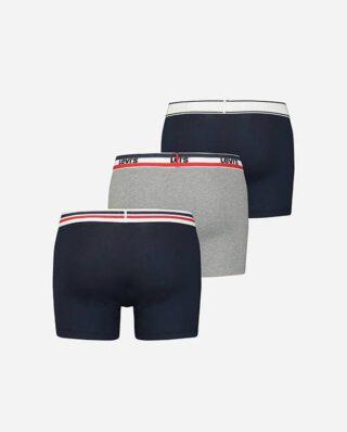 LEVI’S BOXERS GIFTBOX 3-PACK 37149-0757 NAVY /MID GREY MELANGE - LEVI'S