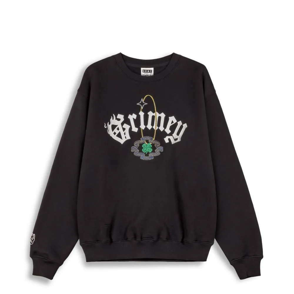 Grimey Saoirse Crewneck Black GSW602-BLK - GRIMEY