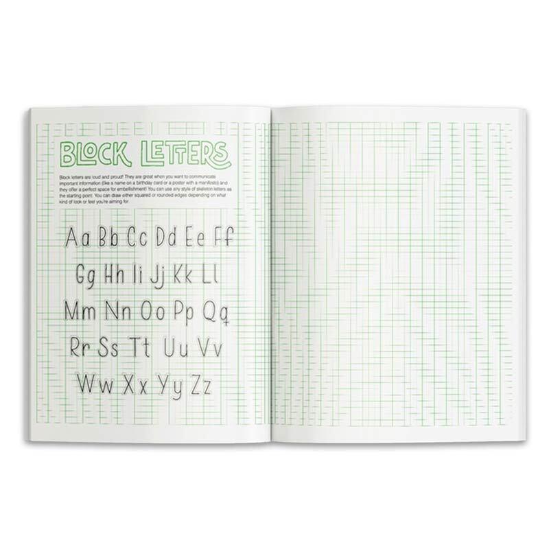 Hand Lettering and Beyond - Book Pages 72 20 x 25 cm - Image 4