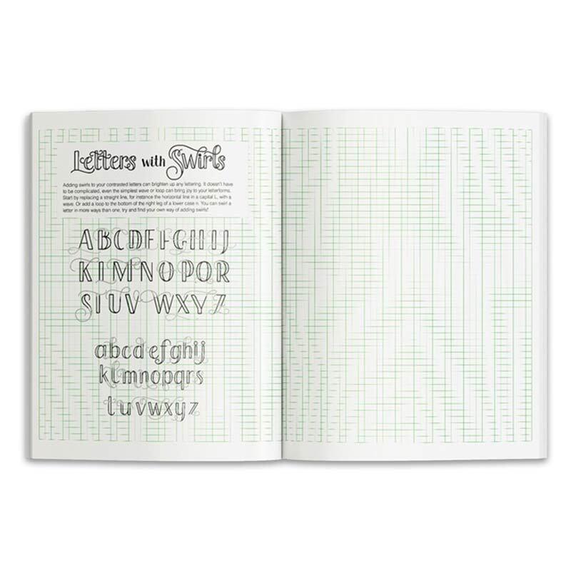 Hand Lettering and Beyond - Book Pages 72 20 x 25 cm - Image 3