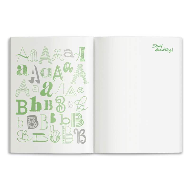 Hand Lettering and Beyond - Book Pages 72 20 x 25 cm - Image 2