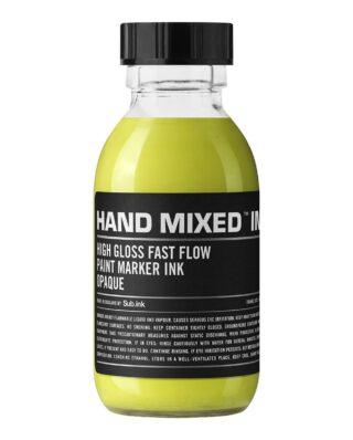 HAND MIXED High Gloss Paint Marker Ink 100 ml Brugmansia yellow