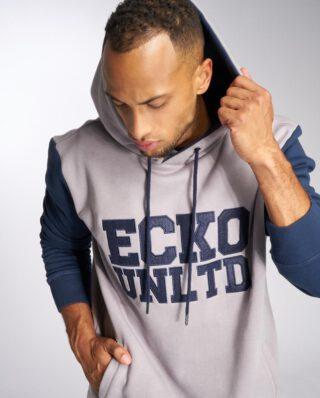 ECKO UNLTD. MEN HOODIE CENTRAL VALLEY IN GREY - Ecko Unltd.