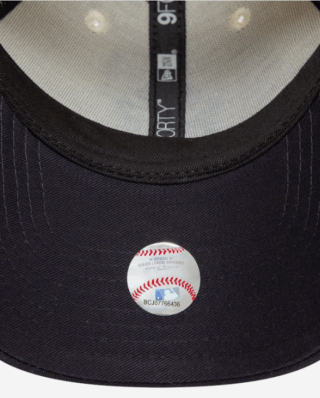 New Era New York Yankees Colour Block Cream 9FORTY Adjustable Cap 60595215 - NEW ERA