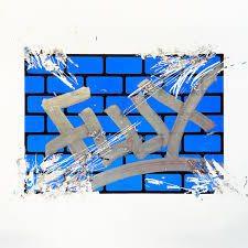 FLUX EGGSHELL STICKERS 50 PCS BRICKS CYAN 7,4 x 10,5 cm - FLUX