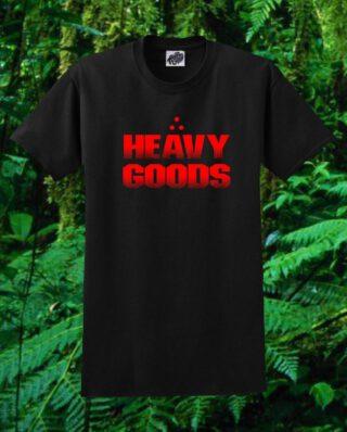 HEAVY GOODS GET TO THE CHOPPA T-SHIRT BLACK - Heavy Goods