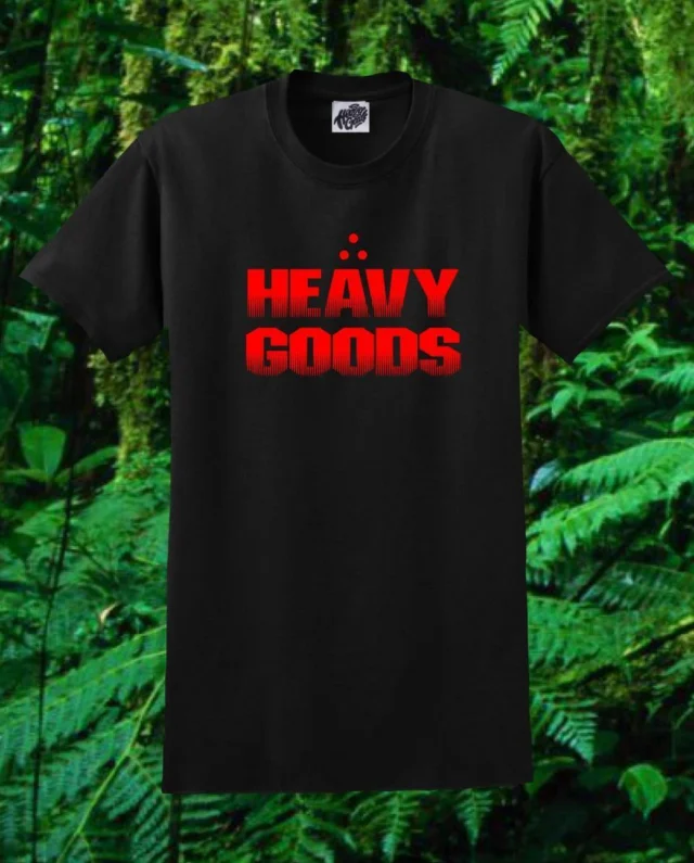 HEAVY GOODS GET TO THE CHOPPA T-SHIRT BLACK - Heavy Goods