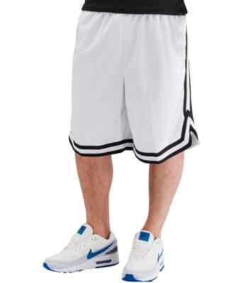 URBAN CLASSICS STRIPES MESH SHORTS TB243 WHITE BLACK WHITE