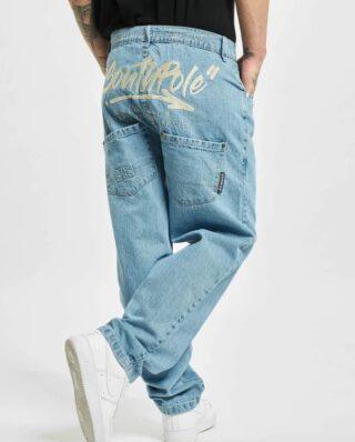 SOUTHPOLE SCRIPT DENIM SP074 MID BLUE - SOUTHPOLE
