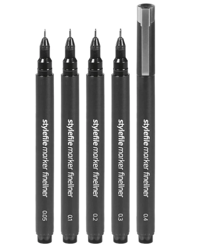 STYLEFILE MARKER FINELINER FINELINER FINE BLACK