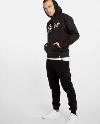 JOKER BRAND SCRIPT HOODIE BLACK - Joker