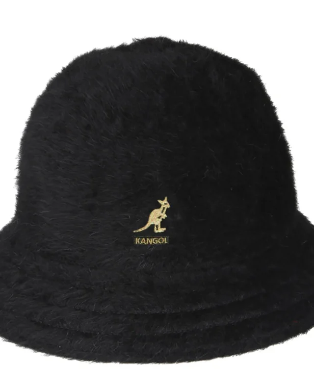 Kangol Furgora Casual Black Gold Bucket Hat K3017ST-BG991 - KANGOL