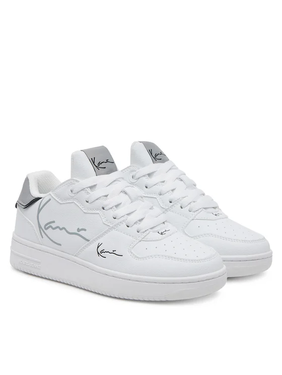 Karl Kani Shoes Kani 89 Logo GS White/Grey KKFWKGS000073 - Image 2
