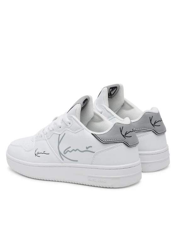 Karl Kani Shoes Kani 89 Logo GS White/Grey KKFWKGS000073 - Image 3
