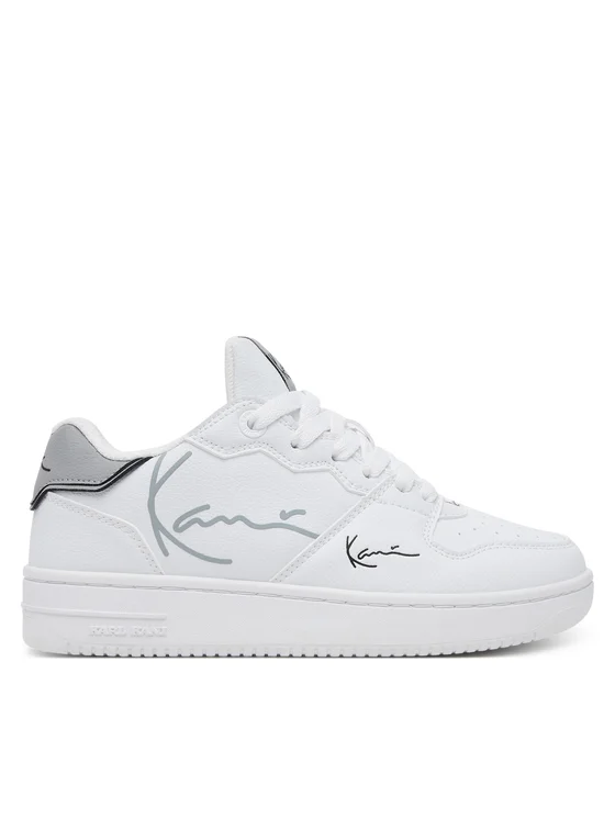 Karl Kani Shoes Kani 89 Logo GS White/Grey KKFWKGS000073 - KARL KANI