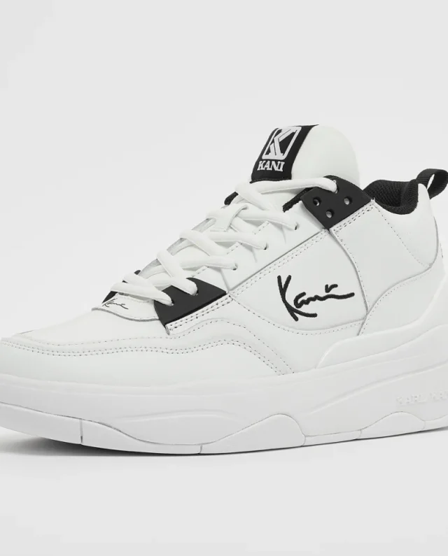 KARL KANI SHOES LXRY PLUS WHITE-BLACK KFWM000260 - KARL KANI