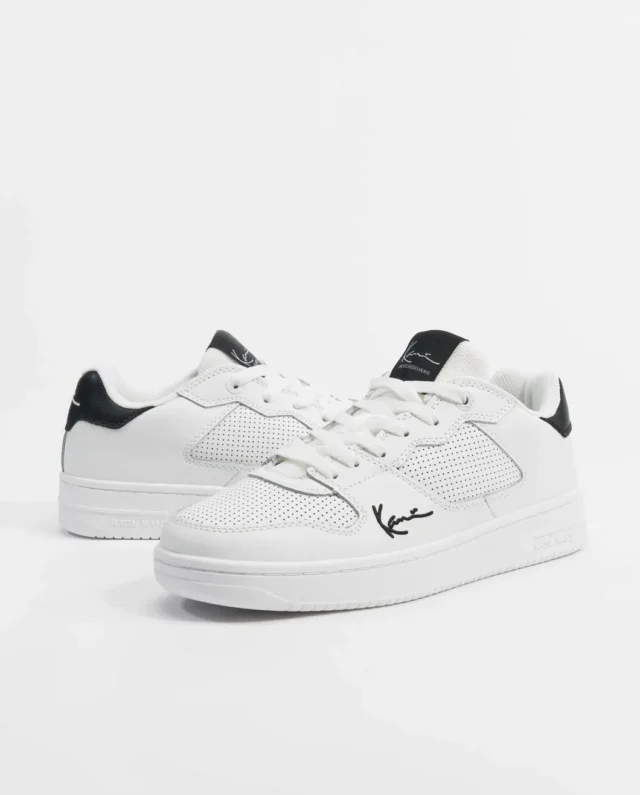 KARL KANI SHOES 89 CLASSIC WHITE/WHITE/BLACK KKFWM000175 - KARL KANI