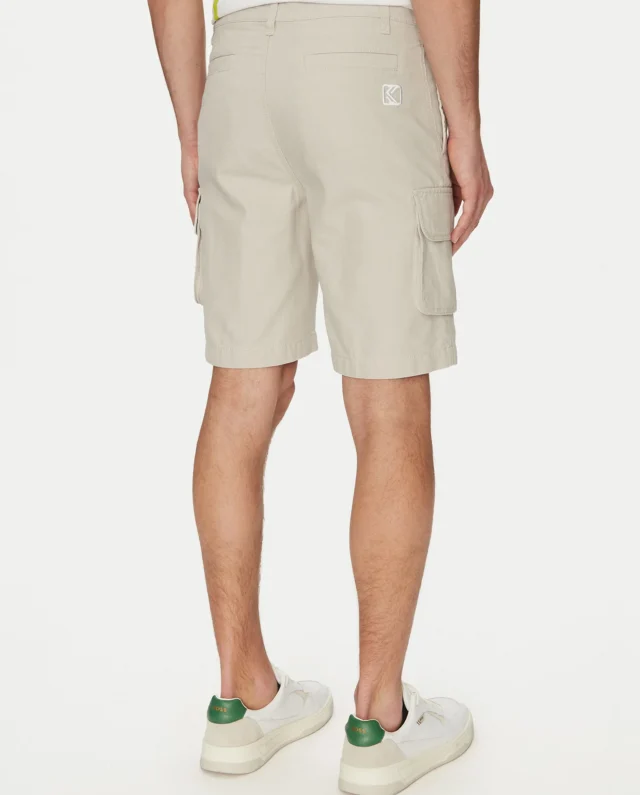 karl-kani-sorts-uphasmatino-retro-washed-60100045-leuko-regular-fit-0000305293565-2 KARL KANI RETRO WASHED CARGO SHORTS OFF-WHITE BEIGE KM251-037-1 - KARL KANI