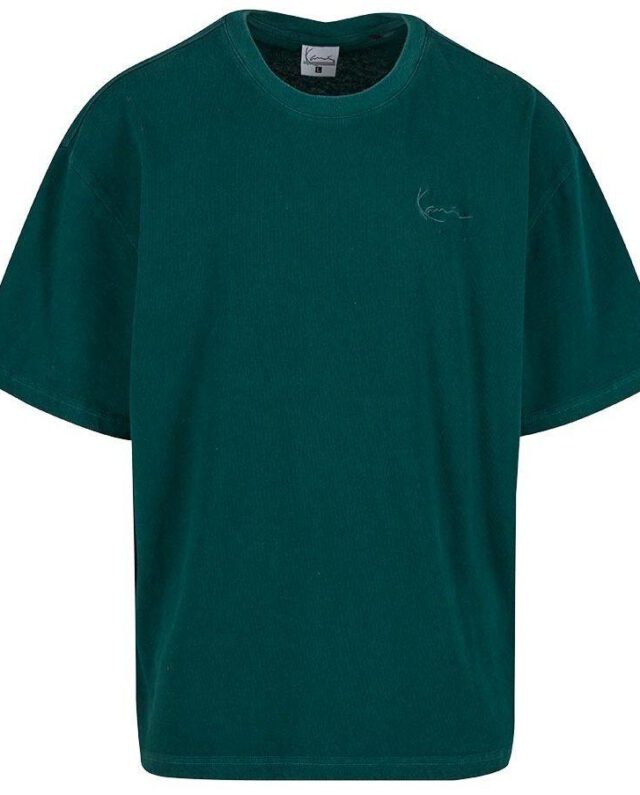 KARL KANI SIGNATURE WASHED OVERSIZED T-SHIRT GREEN KM261-016-1