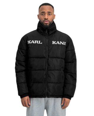 Karl Kani Retro Essential Puffer Jacket Black KM-JK012-001-01