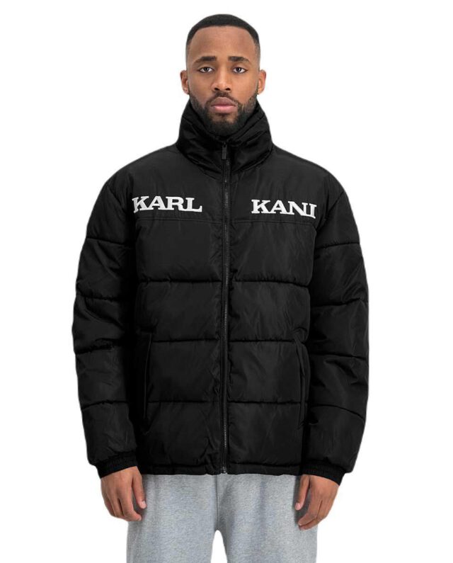Karl Kani Retro Essential Puffer Jacket Black KM-JK012-001-01