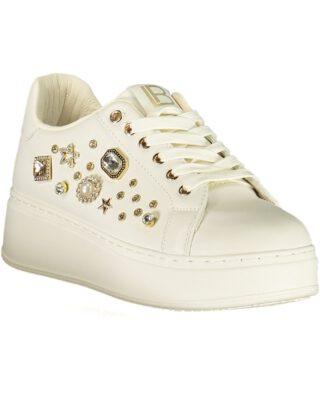 LAURA BIAGIOTTI WHITE SPORTS SHOES 9619_BIIVORY - LAURA BIAGIOTTI