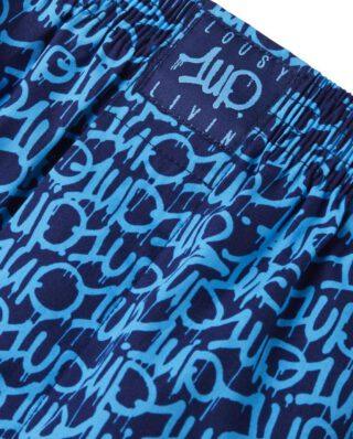 LOUSY LIVIN  BOXERSHORTS LOUSY ONE UP 3 BOXERSHORTS NAVY LUUWOP3 - 1Up