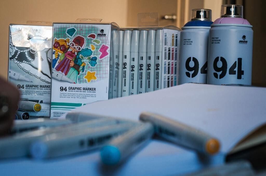 MTN 94 GRAPHIC MARKER 7 MM CHISEL TIP-0.5 MM THIN TIP - Image 3