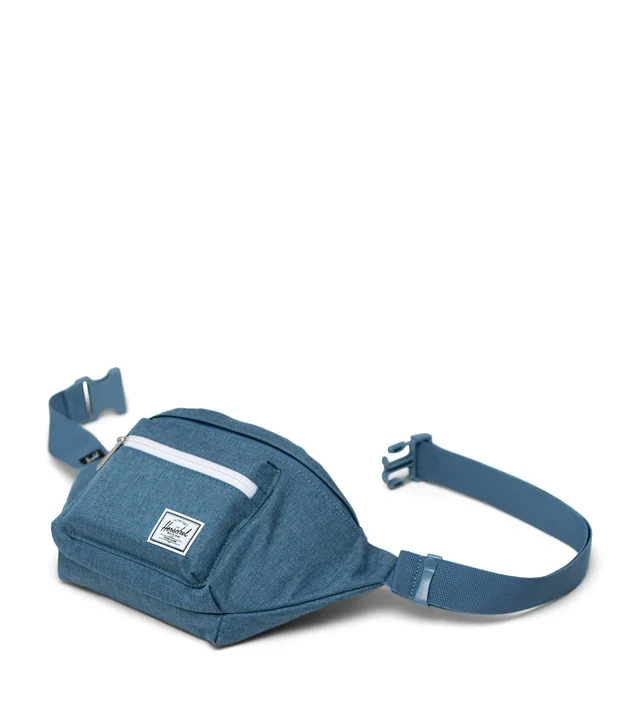 HERSCHEL SUPPLY SEVENTEEN HIP BAG 10017-05727 COPEN BLUE CROSSHATCH 6.5″(H) x 13″(W) x 3.5″(D), 3.5L - HERSCHEL