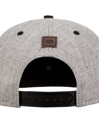 MSTRDS SNAPBACK CAP J LETTER GREY - MSTRDS